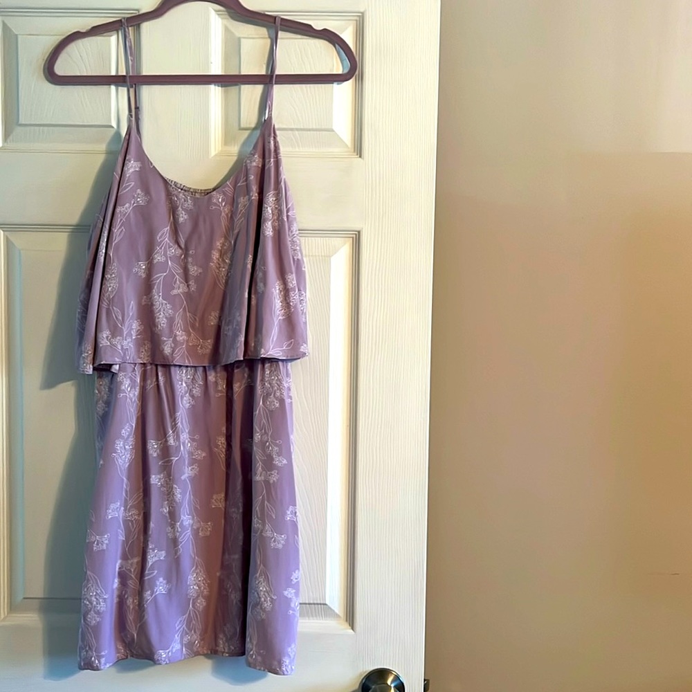 NWT Lavender Floral Dress